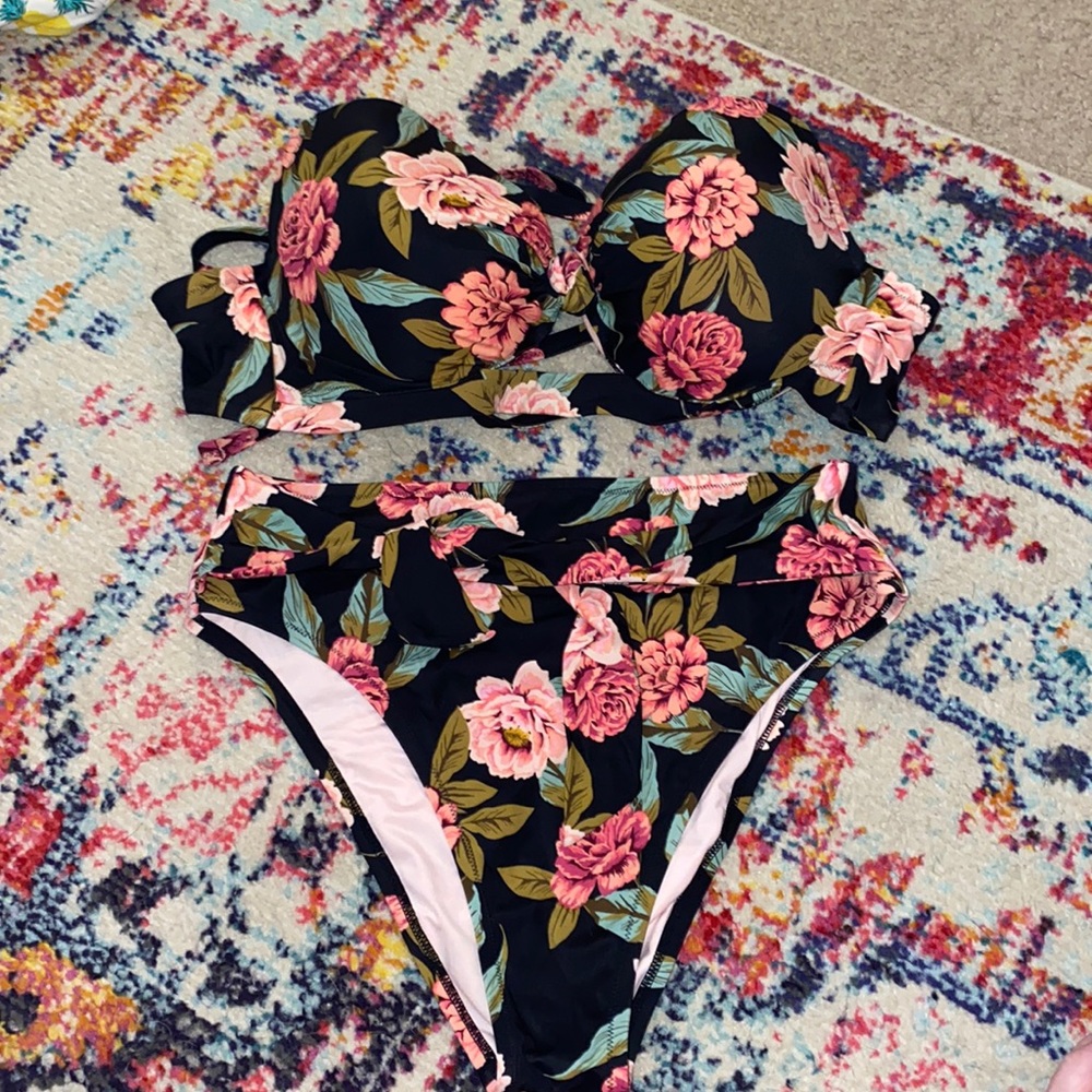 Floral bikini
